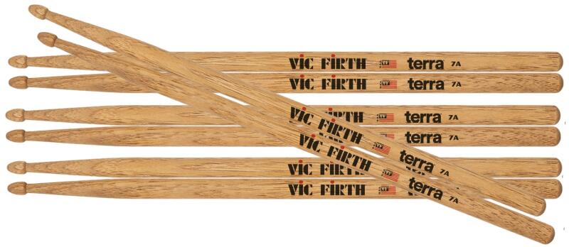 Vic Firth - P7AT4PK American Classic® Terra Series 4pr Value Pack