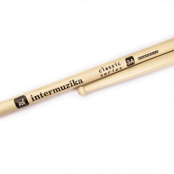 Artbeat - 3A gyertyán dobverõ, gömb fejtípus, hossz: 405mm - átmérõ: 15mm (3A)