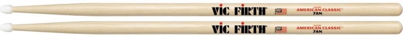 VIC FIRTH - 7AN - Nylon Tip American Classic® Hickory Drumsticks - B151B