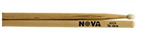 VIC FIRTH - NROCKN - NOVA Series Drumstick, Nylon Tip - B513B