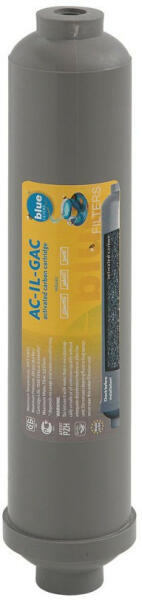 Non branding - Kékszűrők AC-IL-GAC Inline Post Carbon Postfilter szűrő vízszűrő