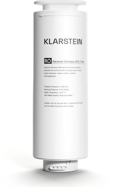 Klarstein - PureLine 400 RO szűrő, csere / tartozék, fordított ozmózis, 400 GPD / 1500 L/d (WFT1-PLine400RO) (WFT1-PLine400RO) - klarstein