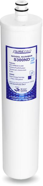 PurePro - S300ND GAC aktívszén szűrőbetét, - Quick, 2, 5 (S300ND)