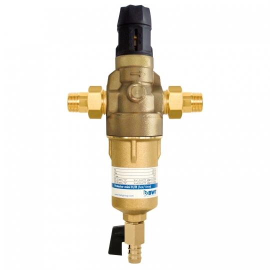 BWT - Protector mini HWS C/R 3/4 Vízszűrő lemosható betéttel és nyomáscsökkentővel (810549) (810549)