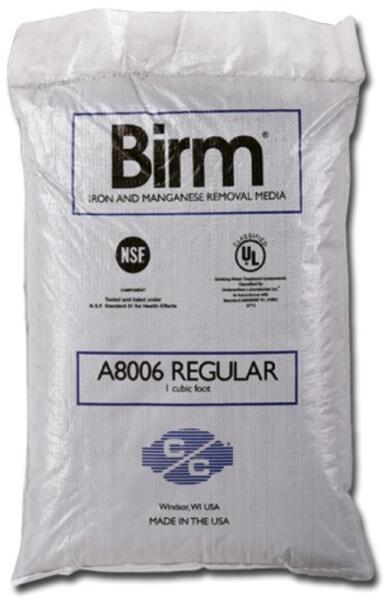 Birm vas és mangán mentesítő töltet 28, 3l/zsák 17kg