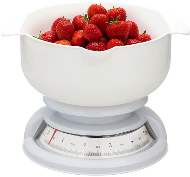 Alpina - Mechanikus Konyhai Mérleg - Fehér