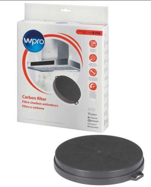 Whirlpool - Wpro Szénszűrő (ø 21 Cm) B210 Típusú Páraelszívóhoz (484000008579) - berinashop - 5 300 Ft