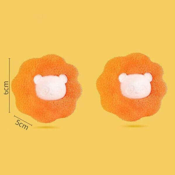 Kisállatszőr eltávolító labda mosógépbe 2db (LEO-7871-02) - pepita - 1 490 Ft