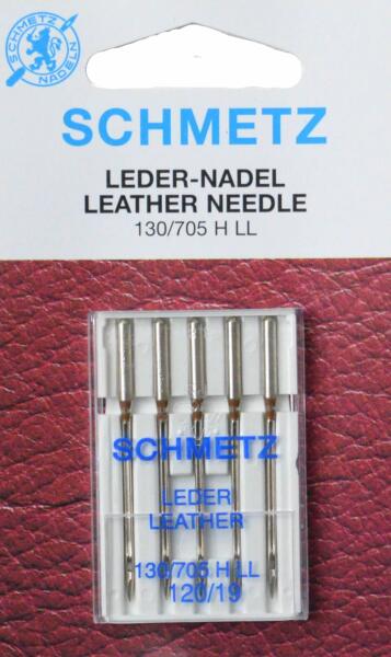 Schmetz - Leather, bőrvarró tű, 120/19, 130/705 HLL