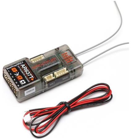 SPEKTRUM - AR10360T+ 10CH AS3X+ spektrum vevő telemetriával (SPM-1034)