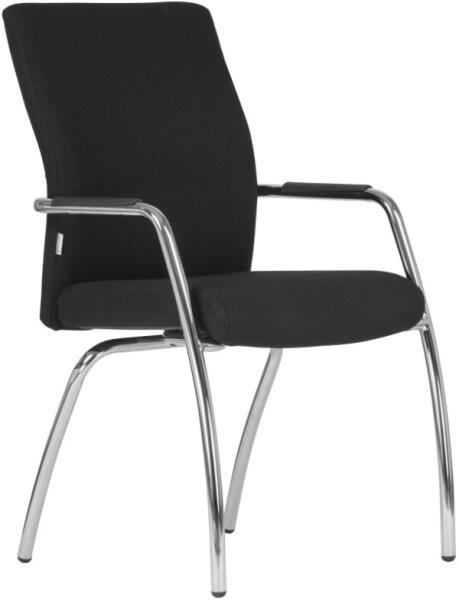 ANTARES - Boston 4L XXL tárgyalószék szövetborítás krómozott acélváz (ANKHSZ255-87)