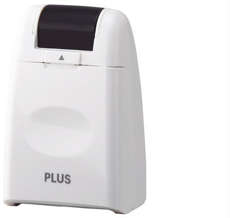 EGYEB BELFOLDI - Plus Japan 26mmx50m fehér szöveget titkosító adatvédelmi bélyegző (38091) - ebuymarket