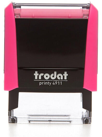 TRODAT - 4911 Printy 4.0 neon pink bélyegző (4911-NP-FK) - ebuymarket