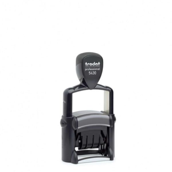 TRODAT - Printy 5430 ISO UNG dátum és szövegbélyegző önfestékező fém 4 mm 41x24 mm (1247)