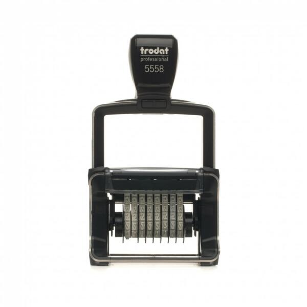 TRODAT - Professional 5558 Fémházas Számozóbélyegző (8 Szám) - pecsetfutar