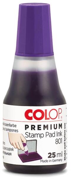 Colop - Bélyegzőfesték C 801/25 ml, Colop lila (CO01201502)