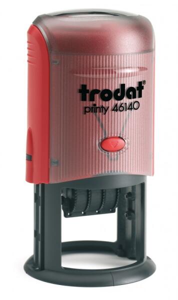 TRODAT - 46140 Kör Dátumbélyegző (Ø 40 Mm) Lenyomattal - pecsetfutar