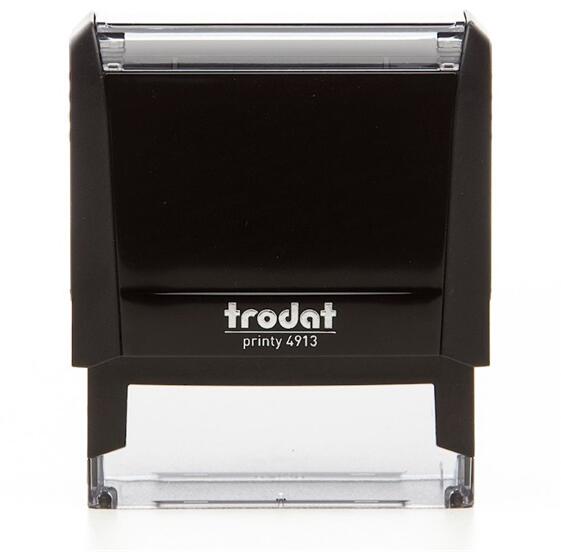 TRODAT - Bélyegző TRODAT Printy 4.0 4913 eco-fekete ház kék párna 4913F/K (4913F/K)