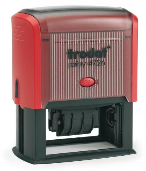TRODAT - 4726 Dátumbélyegző ( 75 X 38 Mm) Lenyomattal - pecsetfutar