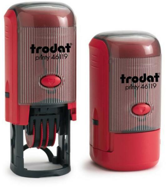 TRODAT - 46119 Kör Dátumbélyegző (Ø 19 Mm) Lenyomattal - pecsetfutar