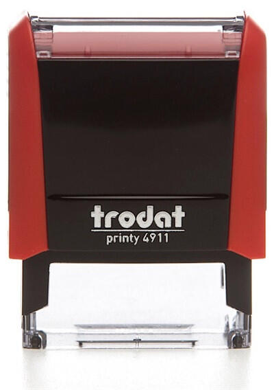 TRODAT - 4911 Printy 4.0 piros bélyegző (4911-PS-FK) - ebuymarket