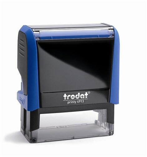 TRODAT - Bélyegző TRODAT Printy 4.0 4913 égkék ház fekete párna 4913K/F (4913-KE-FK)