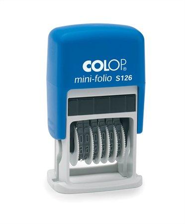 COLOP - Számbélyegző, COLOP S126 (IC52600) - webpapir