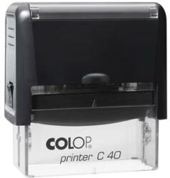 COLOP - Bélyegző, COLOP "Printer C 40", kék cserepárnával (IC1524007U) - webpapir