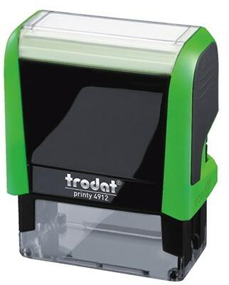 TRODAT - Bélyegző TRODAT Printy 4.0 4912 almazöld ház fekete párna