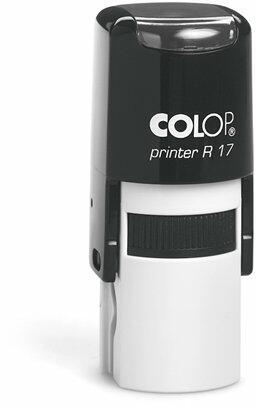 COLOP - Bélyegző, kör, COLOP Printer R 17 , piros párna (01031764) - kellekanyagonline