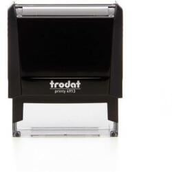 TRODAT - Bélyegző, TRODAT Printy 4913, fekete ház, fekete párnával (IT4913FF) - pencart