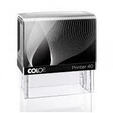 COLOP - Bélyegző COLOP Printer IQ40 fekete ház kék párna