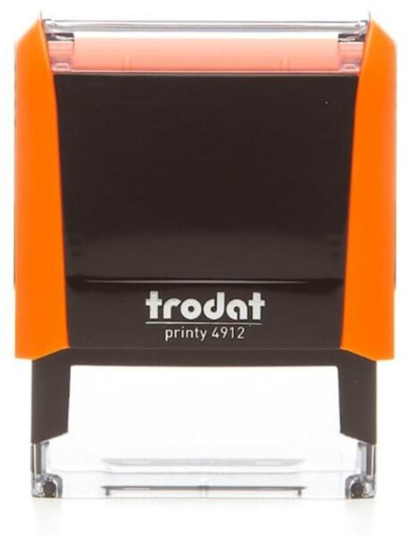Trodat - 4912 Printy 4.0 neon narancs bélyegző (4912-NN-FK) - tintasziget