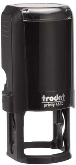 TRODAT - Bélyegző TRODAT Printy 4.0 4630 fekete ház fekete párna 4630/F/F (4630/F/F)