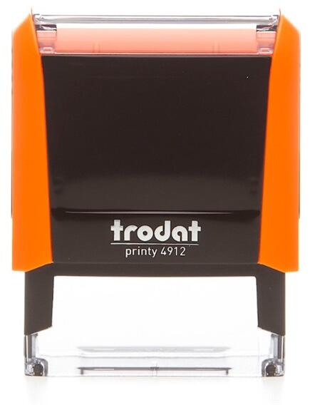 TRODAT - 4912 Printy 4.0 neon narancs bélyegző (4912-NN-FK) - bestbyte