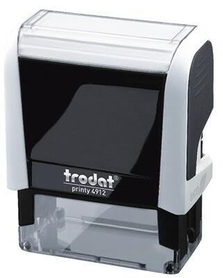 TRODAT - Bélyegző TRODAT Printy 4.0 4912 fehér ház fekete párna 4912FE/F (4912FE/F)