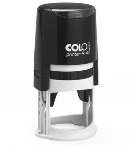 COLOP - Bélyegző, kör, COLOP "Printer R 40", kék cserepárnával (IC1034060) - jatekotthon