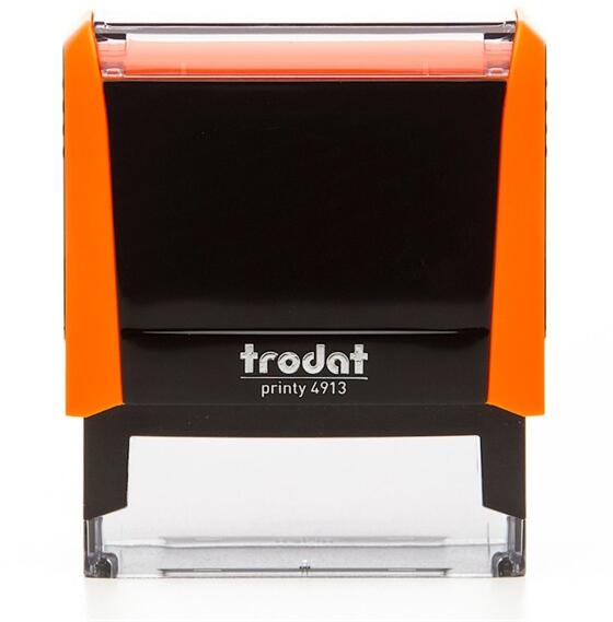 TRODAT - 4913 Printy 4.0 neon narancs bélyegző 4913-NN-FK (4913-NN-FK)