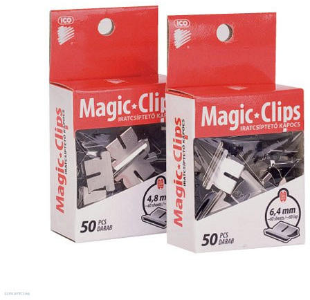ICO - Iratkapocs Magic Cliphez 4, 8 mm