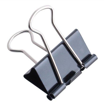 VICTORIA - Bindercsipesz, 41 mm, VICTORIA, fekete (12db/doboz) (IKVBR41)