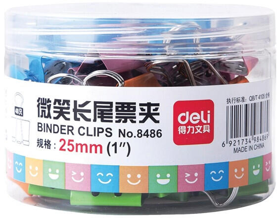 DELI - Smile-1 19mm 40db-os iratcsipesz (DEL08487) - ebuymarket