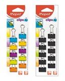 Maped - Bindercsipesz 10db-os MAPED 19 mm, vegyes színek (36102)