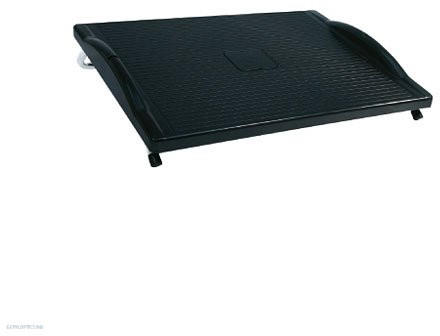 WEDO - Lábtámasz, fém, WEDO "Relax Steel", fekete (UW055) - irodaoutlet