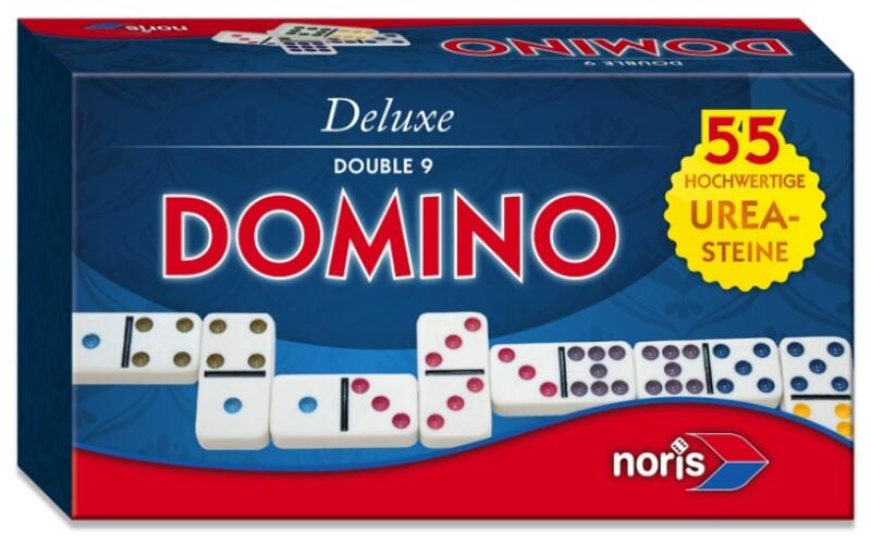 Schmidt Spiele - Domino Junior társasjáték fémdobozban - puzzle