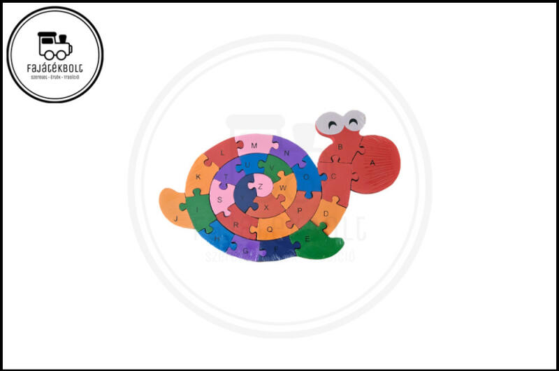 Állatos kirakó - Csiga (PZ-70037)