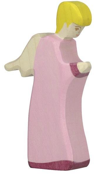 Holztiger - Angyal - rózsaszín ruhában (80314)