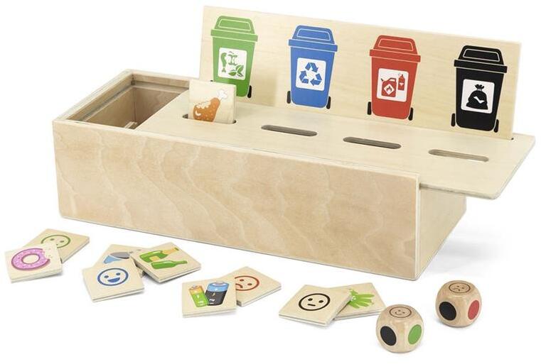 Viga Toys - Fa játék Viga Hulladék válogatás