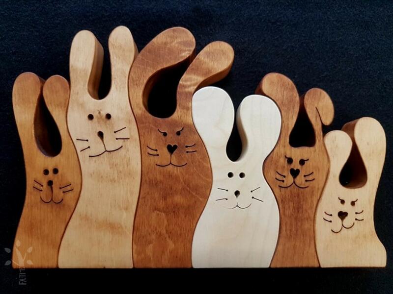 Fa-Time - Boldog tarka nyuszicsalád 6 (TNYCS6) (TNYCS6)