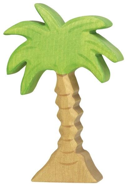 Holztiger - Fa játék növények - pálmafa, közepes