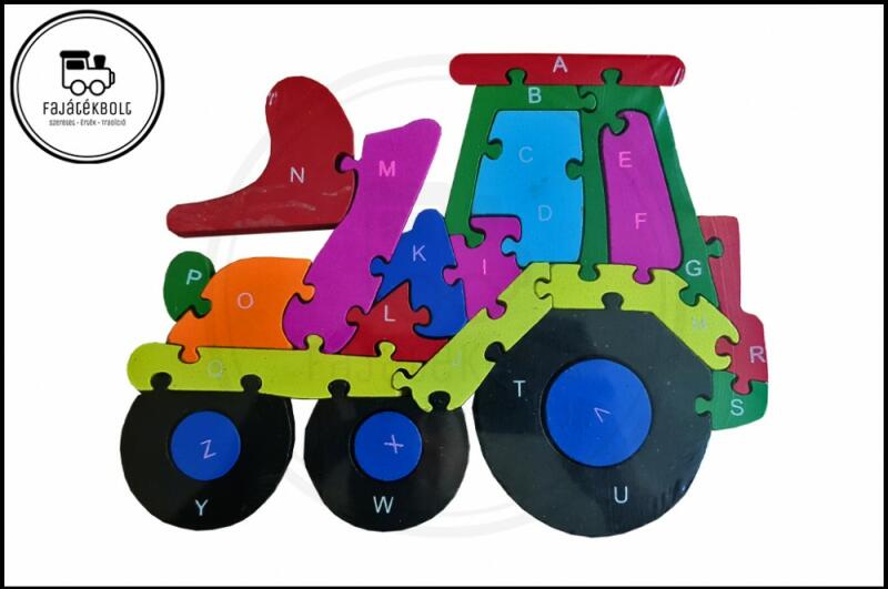 Járműves kirakó - Traktor (PZ-70023)